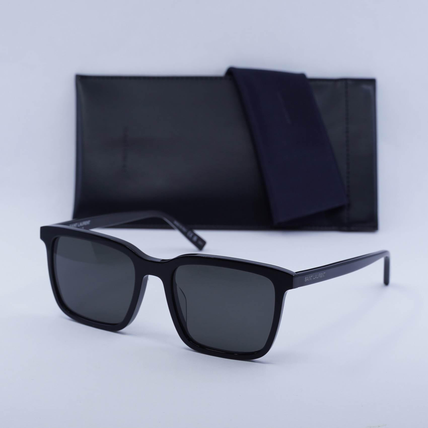 New SAINT LAURENT SL500 001 Black/Black 54-19-145 Sunglasses  display picture 3
