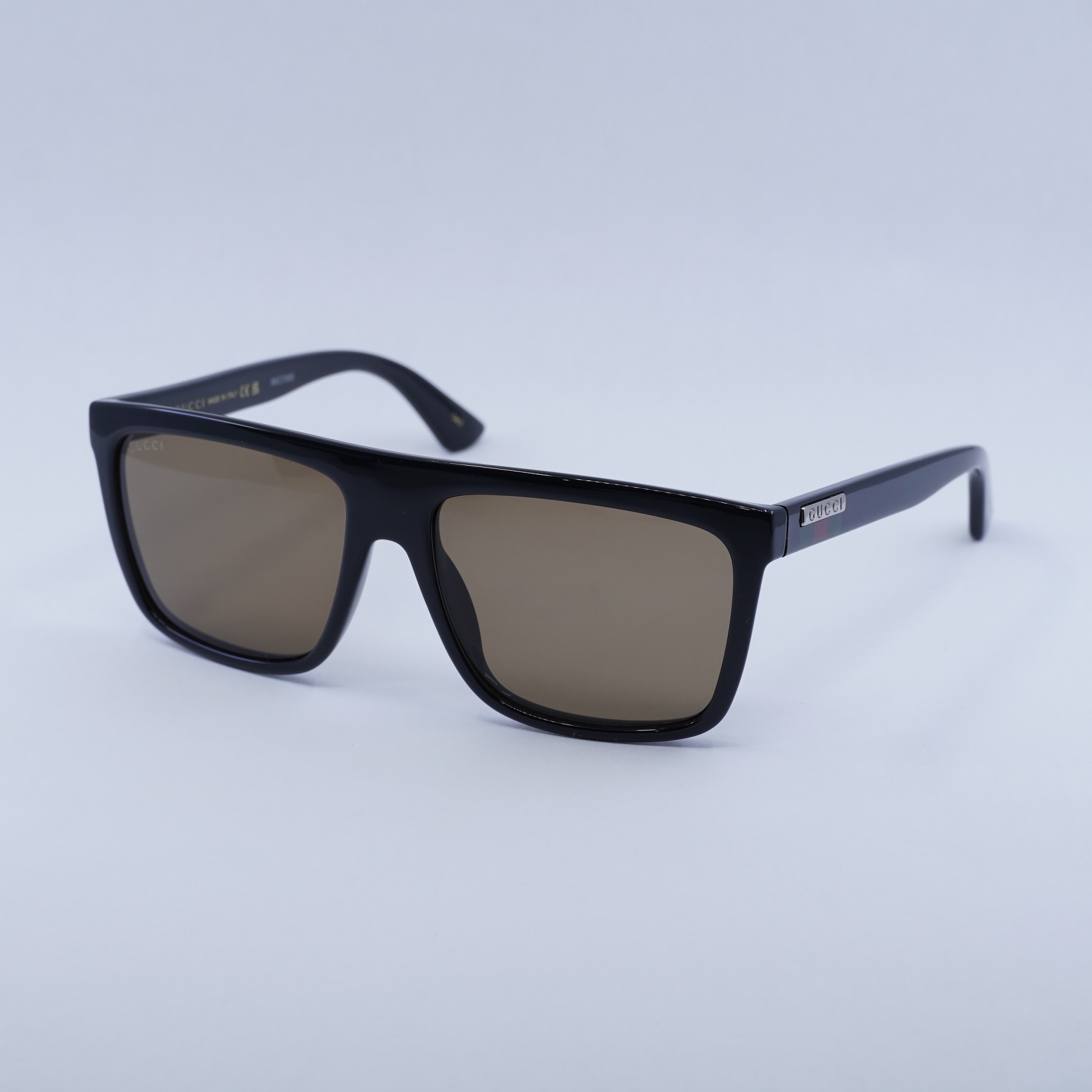 【限定価格】GUCCI  GG柄　総柄　ストライプ　レジメンタル　ブラック GUCCI / グッチ | シルク ホースビット レジメンタルストライプ