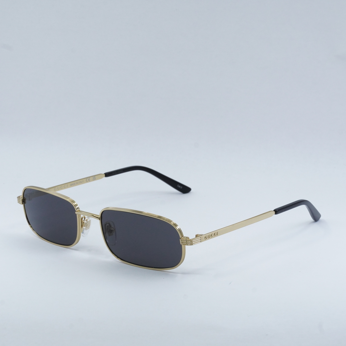 New GUCCI GG1457S 001 Endura Gold/Grey 57-19-145 Sunglasses  display picture 2