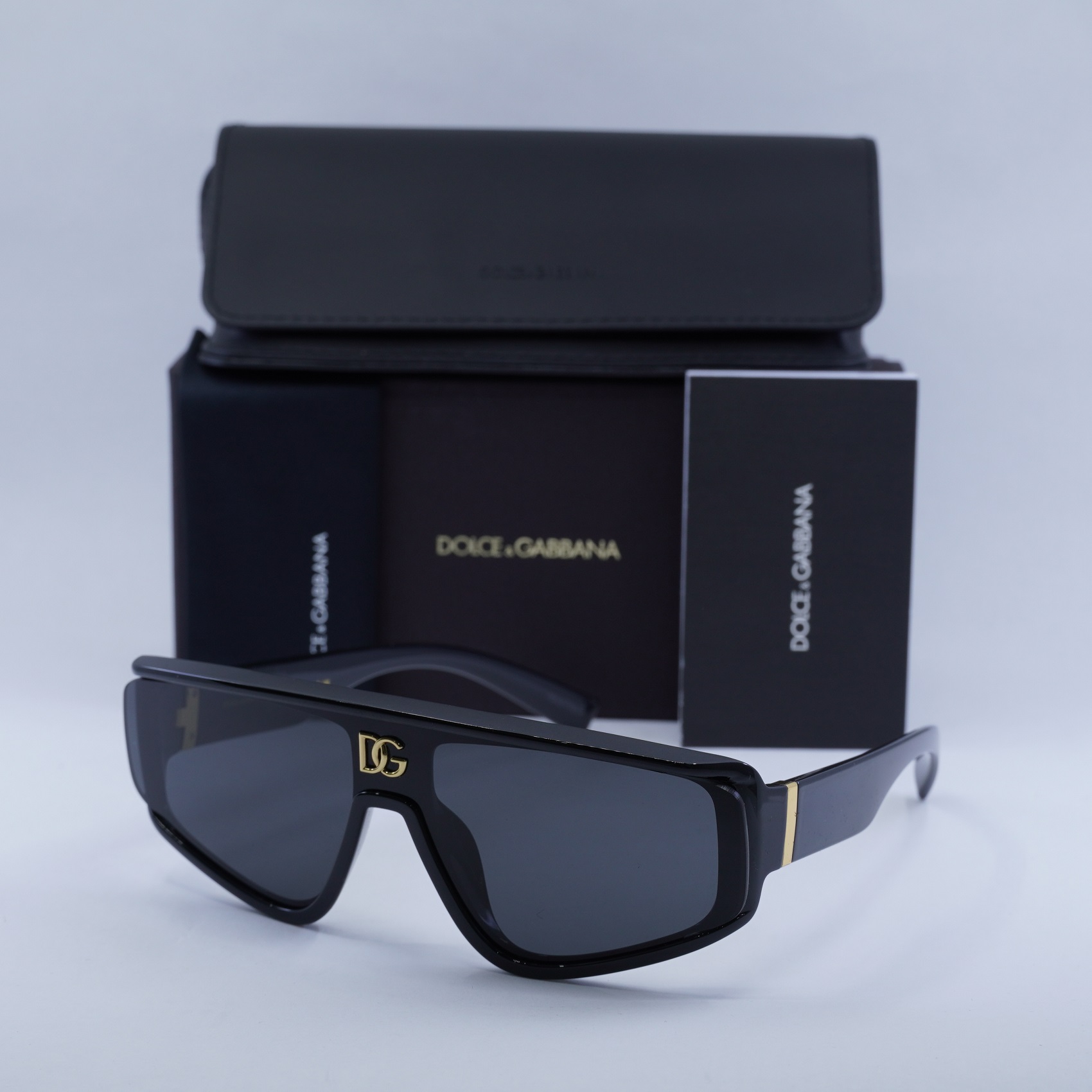 DOLCE & GABBANA DG6177 501/87 Black/Dark Grey 46-146-145