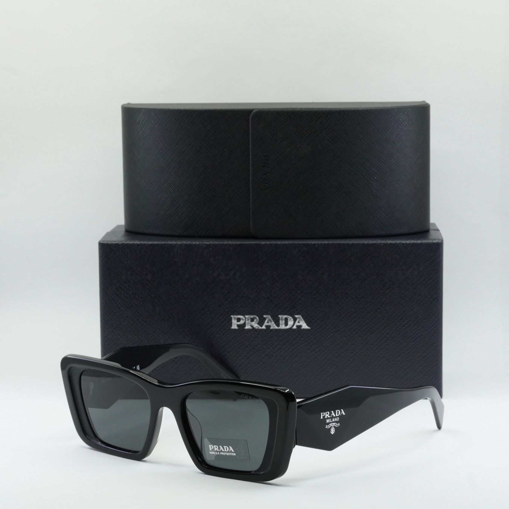PRADA サングラス ロゴ  PR08YSF 1AB5S0 51サイズ 楽天市場】サングラス プラダ PRADA PR08 YF 1AB5S0 51サイズ
