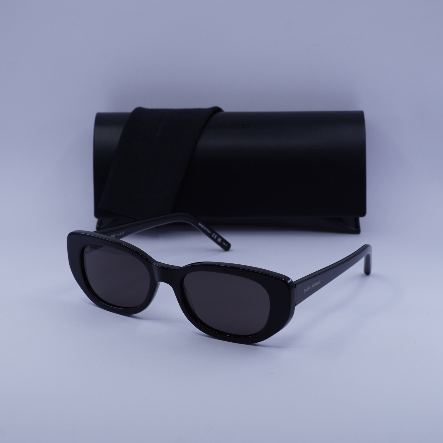 NEW SAINT LAURENT SUNGLASSES, SL316 BETTY 001 BLACK WOMEN SL 316 BETTY 001 Saint Laurent New Wave SL 316 BETTY 001 - YouTube main image 4