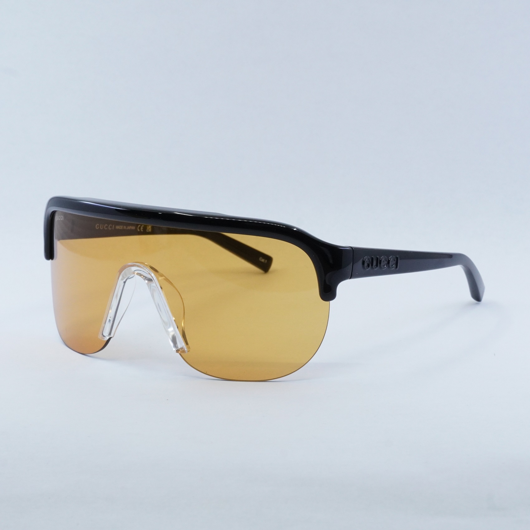 GUCCIサングラス GUCCI GG1645S 005 Black/Orange 99-1-125 Sunglasses New Authentic