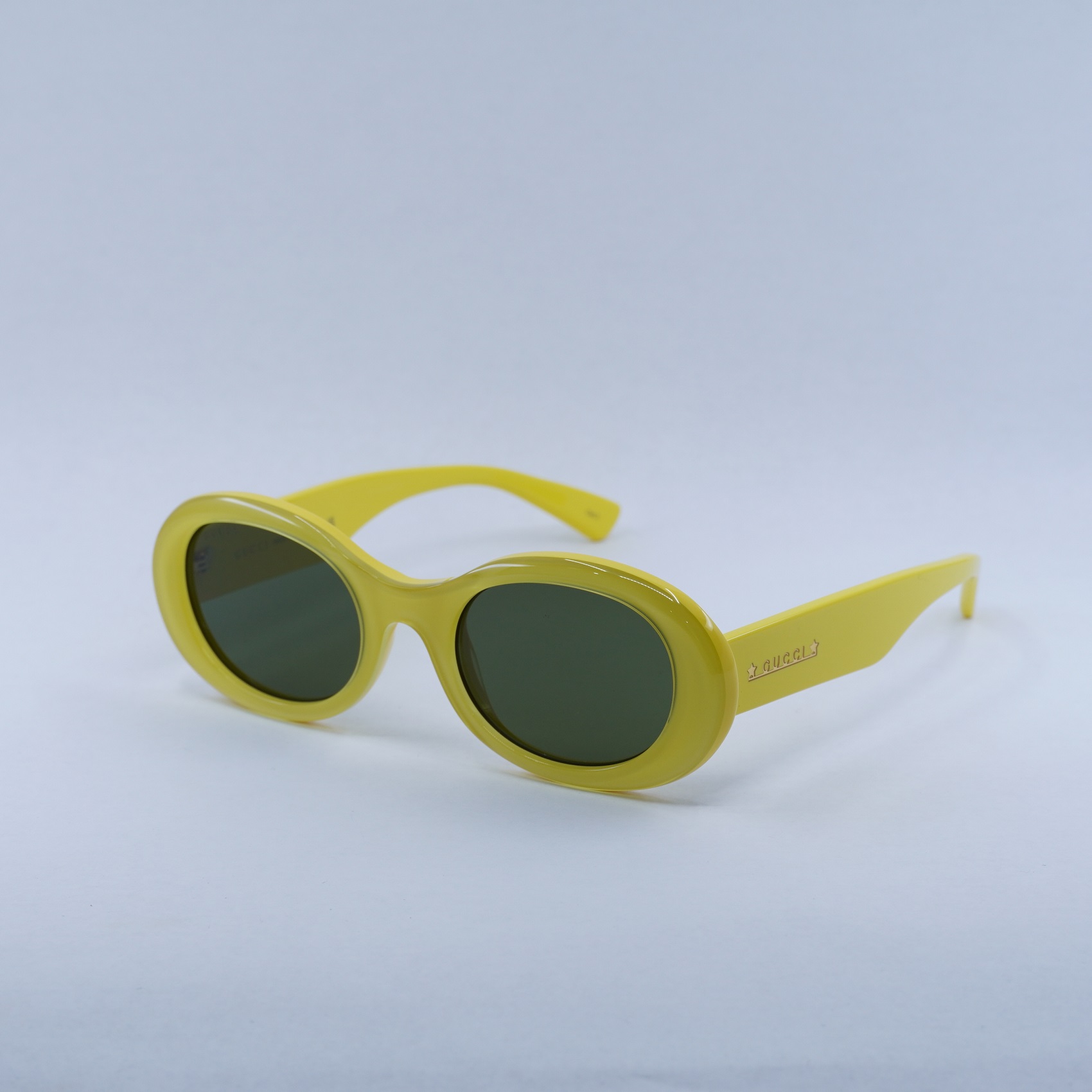 New GUCCI GG1587S 004 Yellow/Green 52-22-145 Sunglasses | eBay