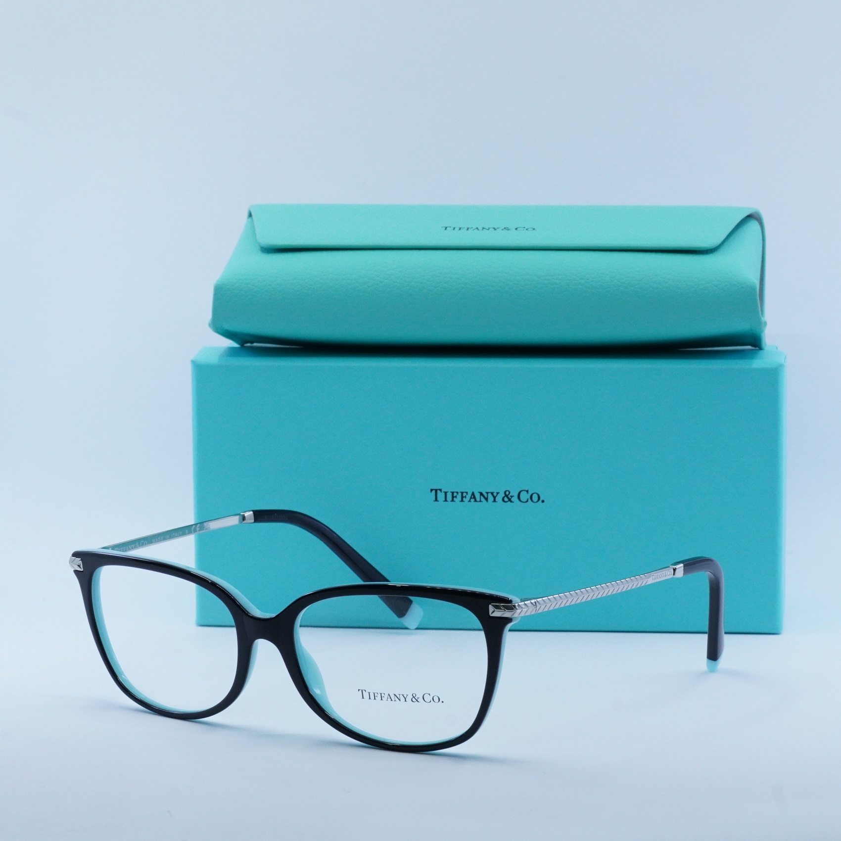 メガネ Tiffany & Co FW25 TF - 0TF1157B-6001 - (0TF1157B-6001) TIFFANY & Co. TF1157B 6001 Silver Demo Lens 54 mm Women's