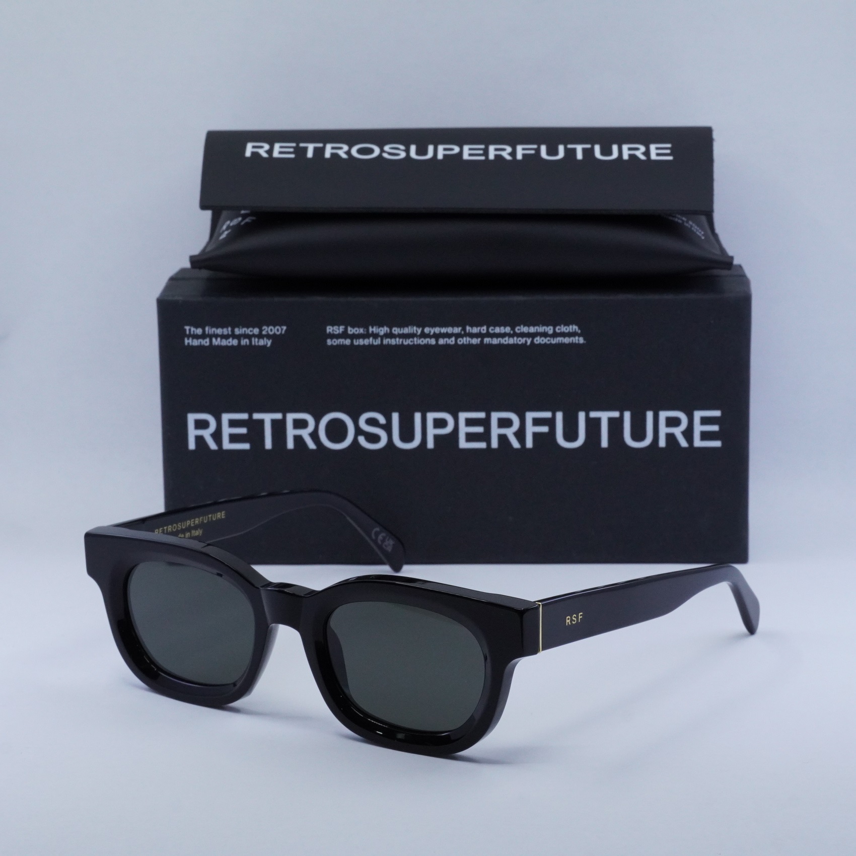 サングラス RETRO SUPER FUTURE Retrosuperfuture - AMATA BLACK - black Amata Black