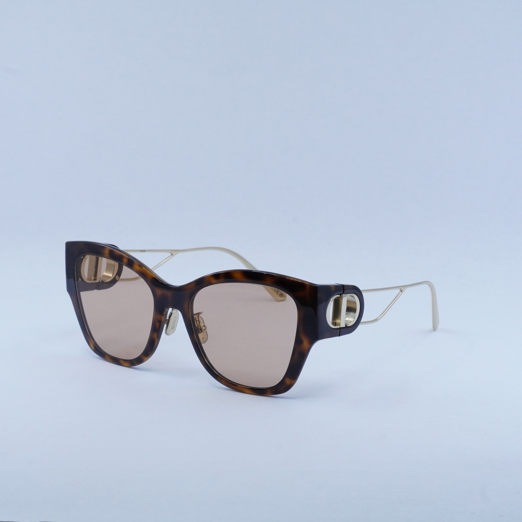 New DIOR 30MONTAIGNE B2U 26L0 Light Havana/Light Brown 54-19 