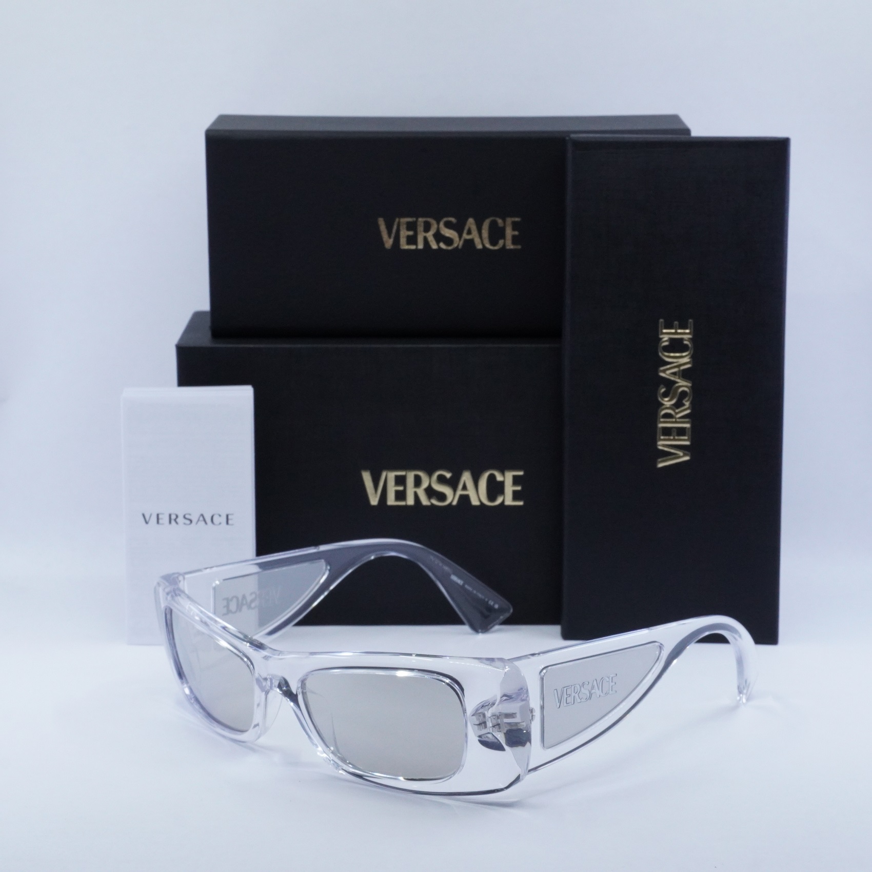 VERSACE レクタンクルフレムサンクラス 0VE4481 1488V Versace glasses | Versace Fashion Classic - 0ve4481 Homme