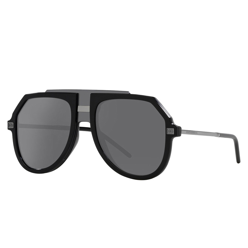 New DOLCE & GABBANA DG6195 501/6G Black/Gunmetal/Gray  display picture 3