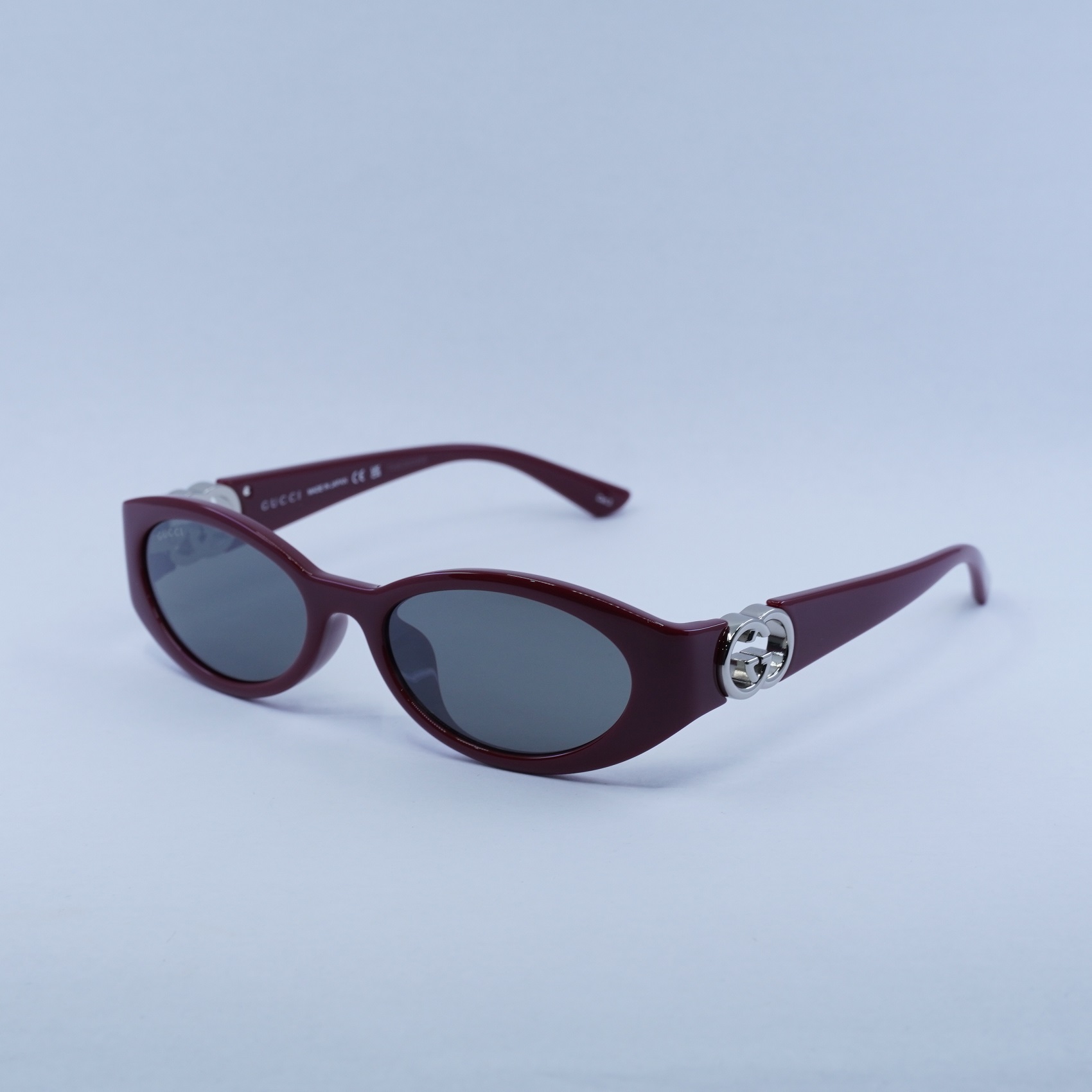 サングラス GUCCI Woman Sunglasses Grey GG1646S 006 Gucci GG1646S 006 Grey Sunglasses for Woman – LookerOnline