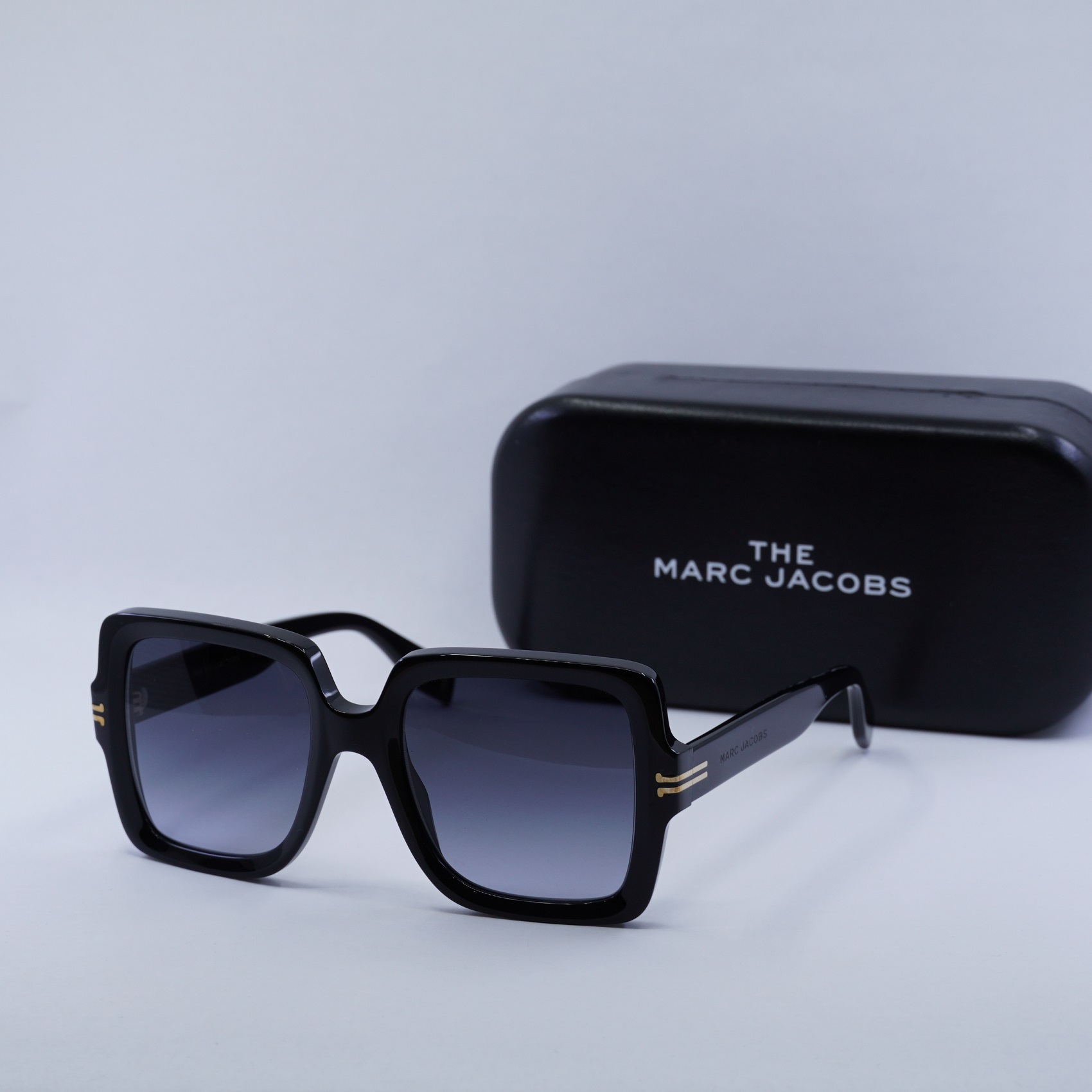 New MARC JACOBS MJ 1034/S 0RHL 9O Black/Grey Gradient 51-20 