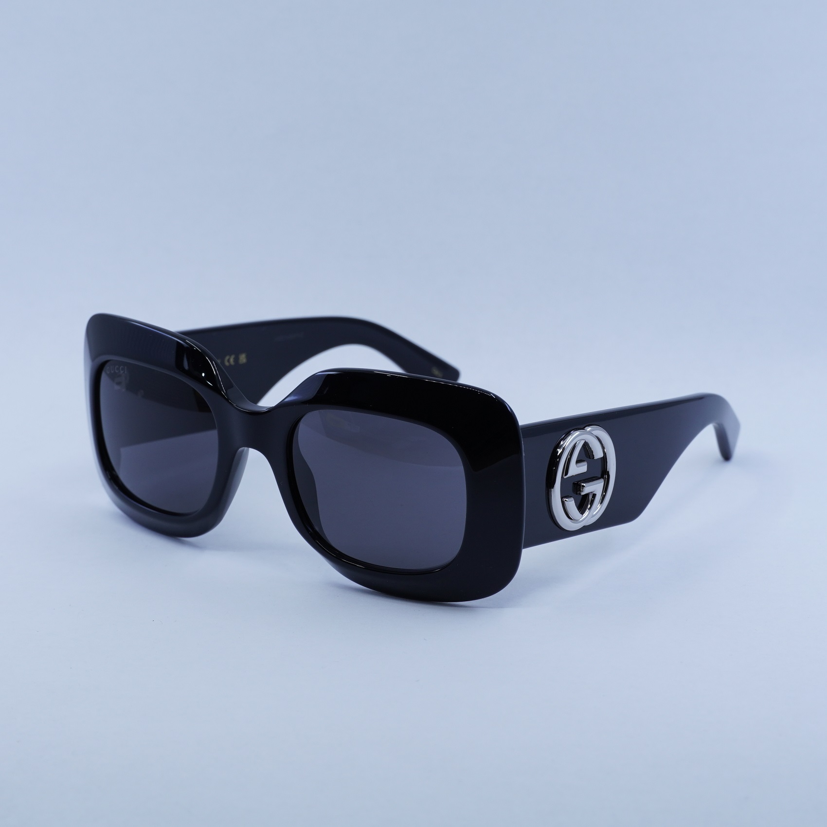 GUCCI SUNGLASSES GG 1549/s GNY95 110 BLACK NWOT GUCCI MADE