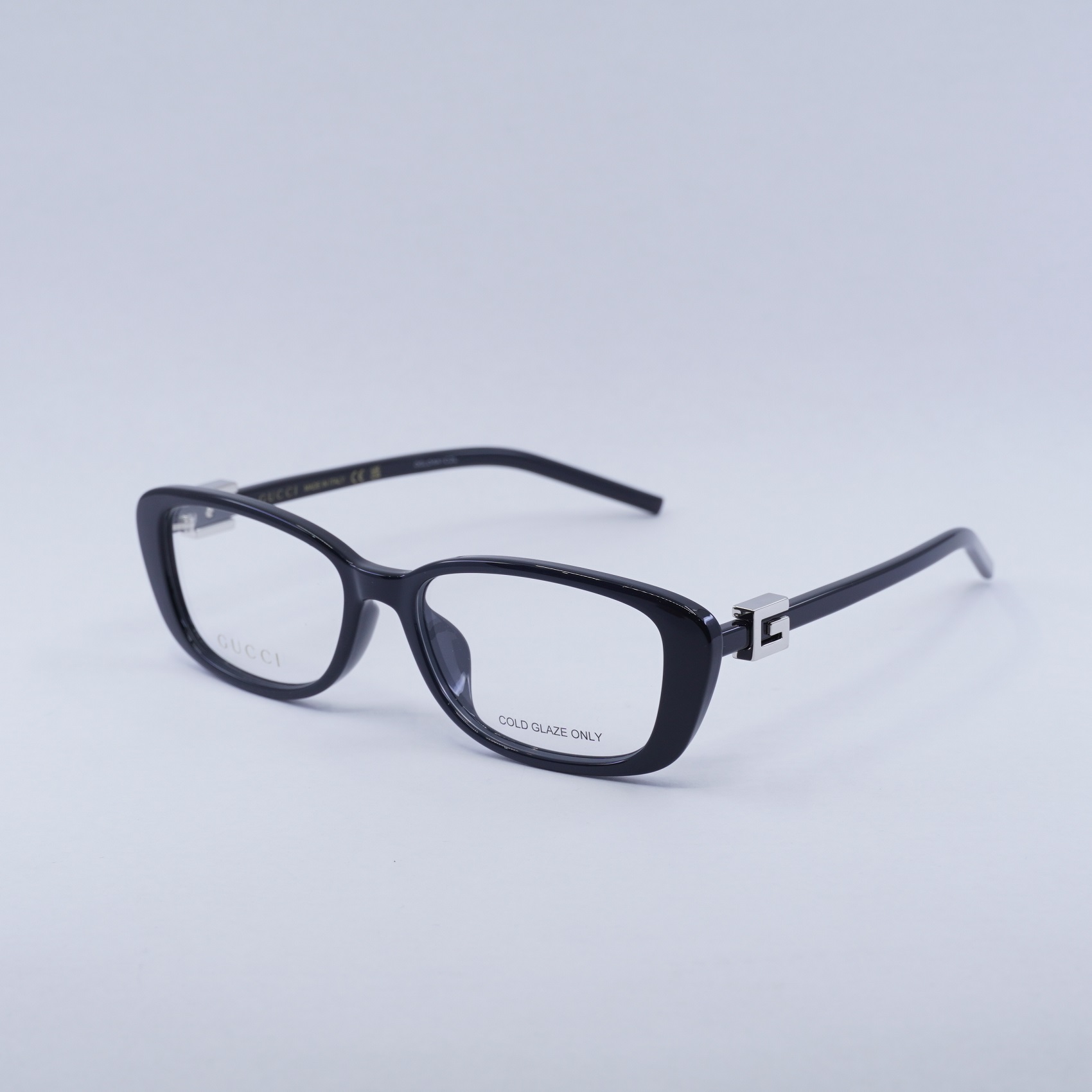 GUCCI GG1685OK 001 Shiny Black 54mm Eyeglasses New Authentic