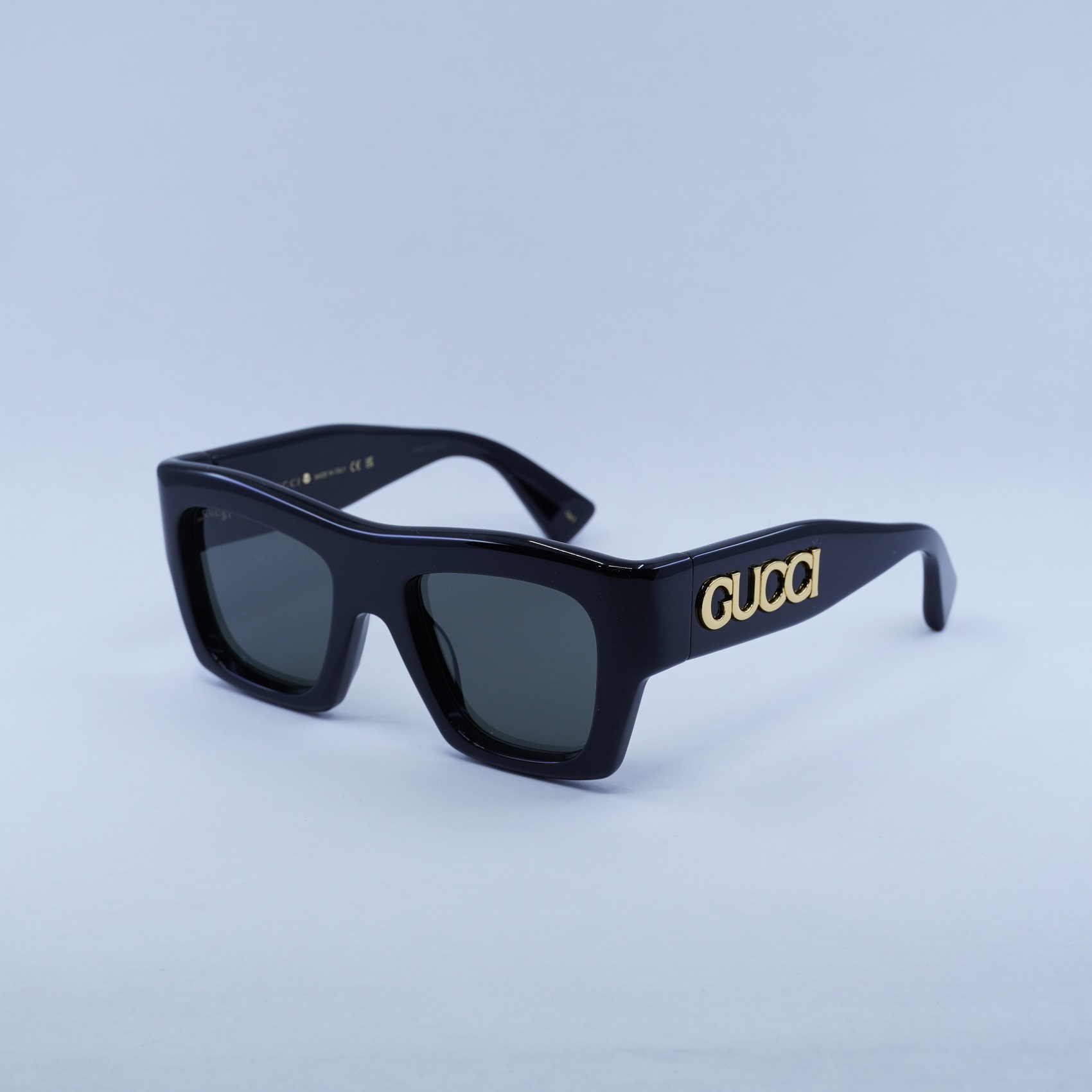 小物 GUCCI archive gold logo sunglasses y2k New GUCCI GG1772S 001 Black/Grey 52-20-140 Sunglasses | eBay
