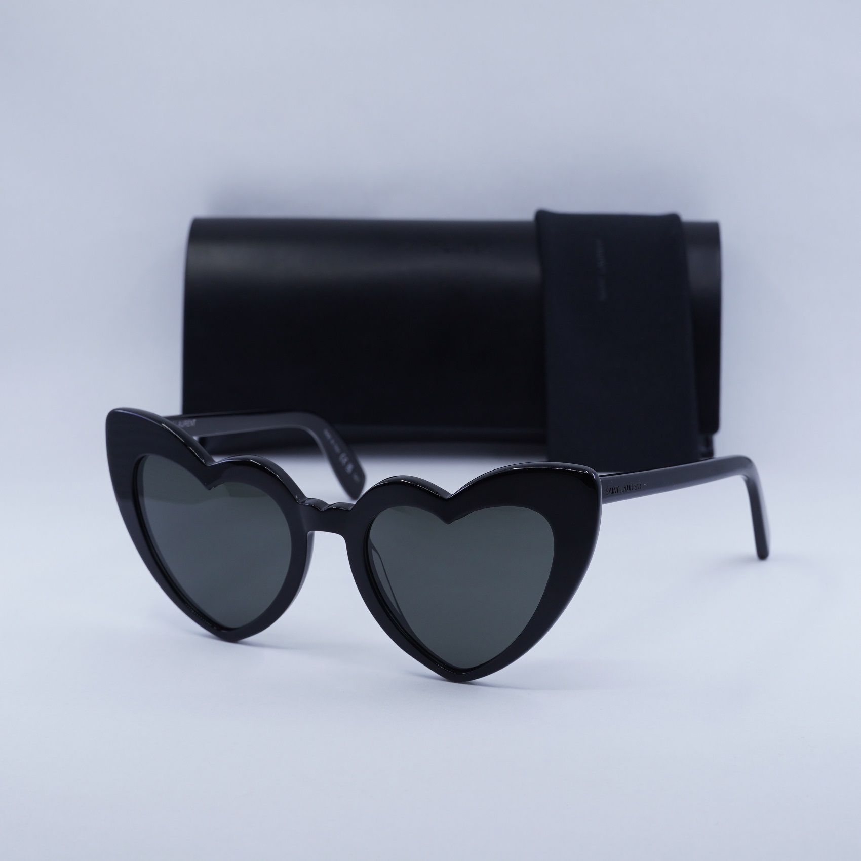 New Saint Laurent SL181 LOU LOU 001 Black/Grey 54-21-145  display picture 2