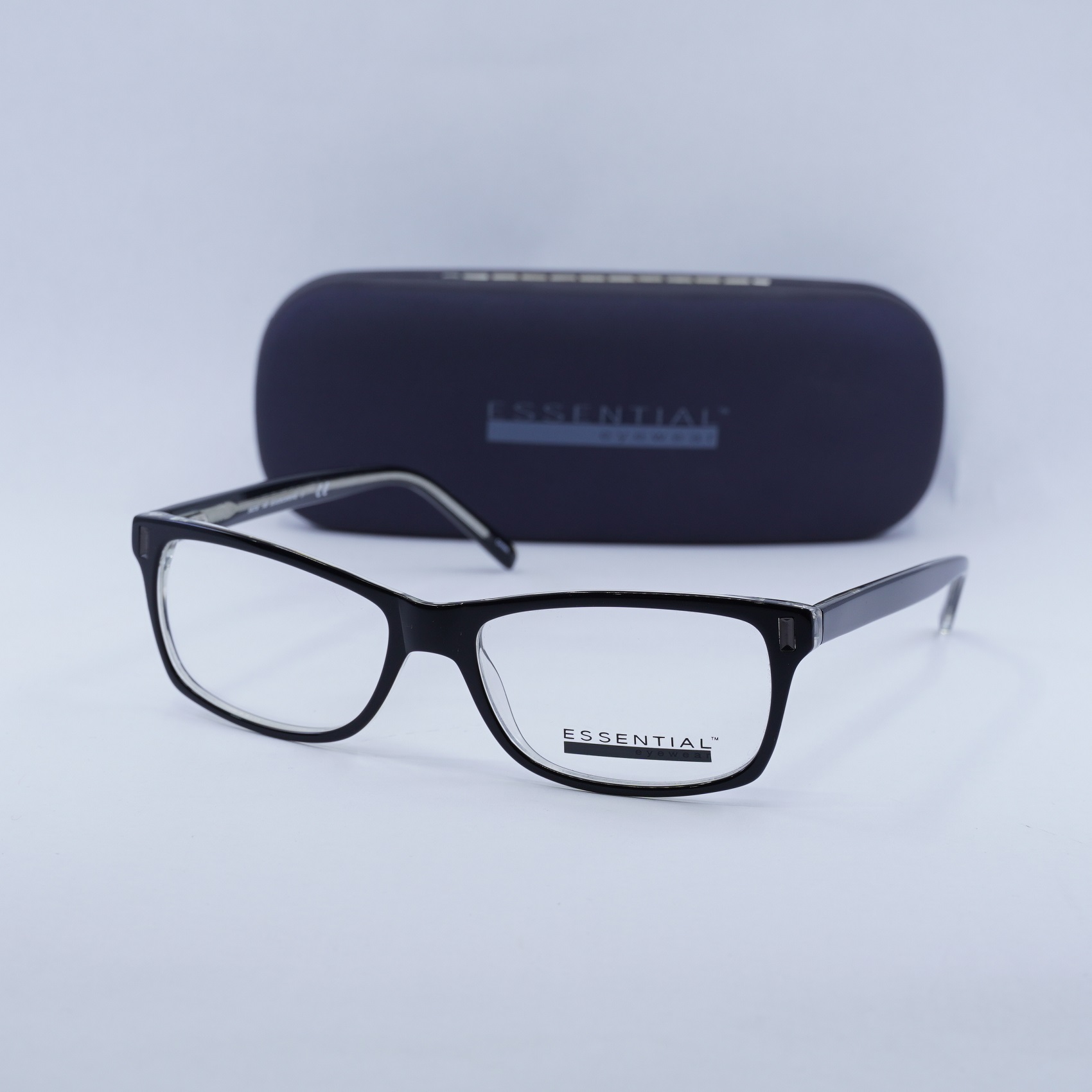 ESSENTIAL EN6658 140 Top Black/Transparent 54mm Eyeglasses  display picture 3