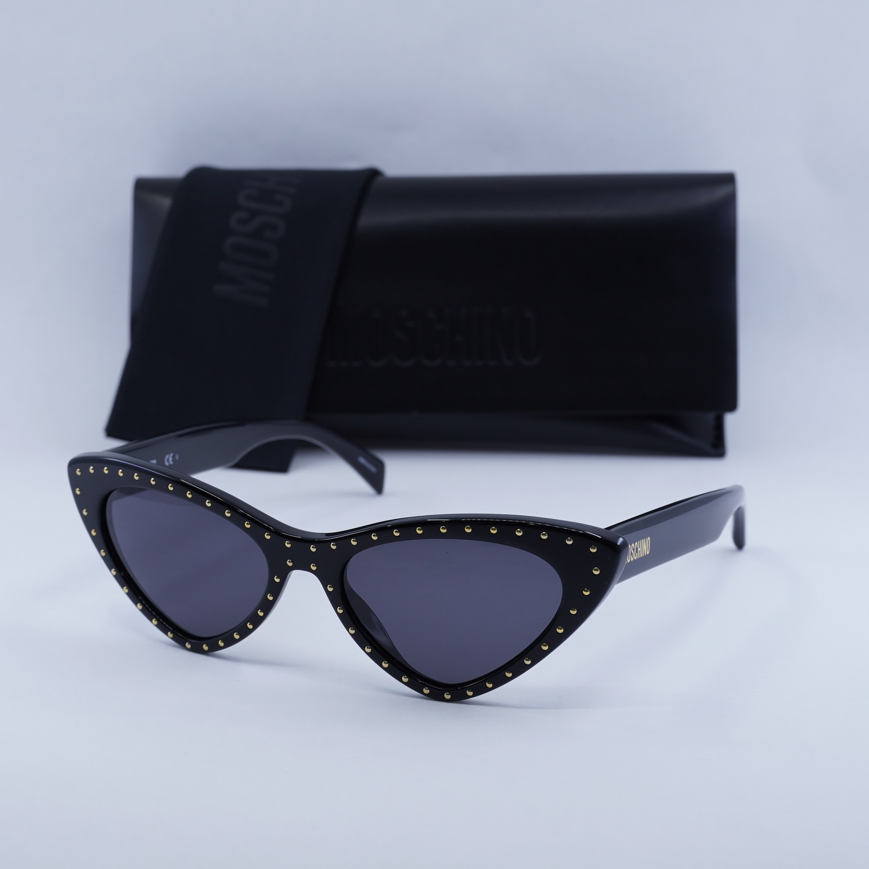New Moschino MOS006/S 0807 IR Black/Grey 52-18-140  display picture 3