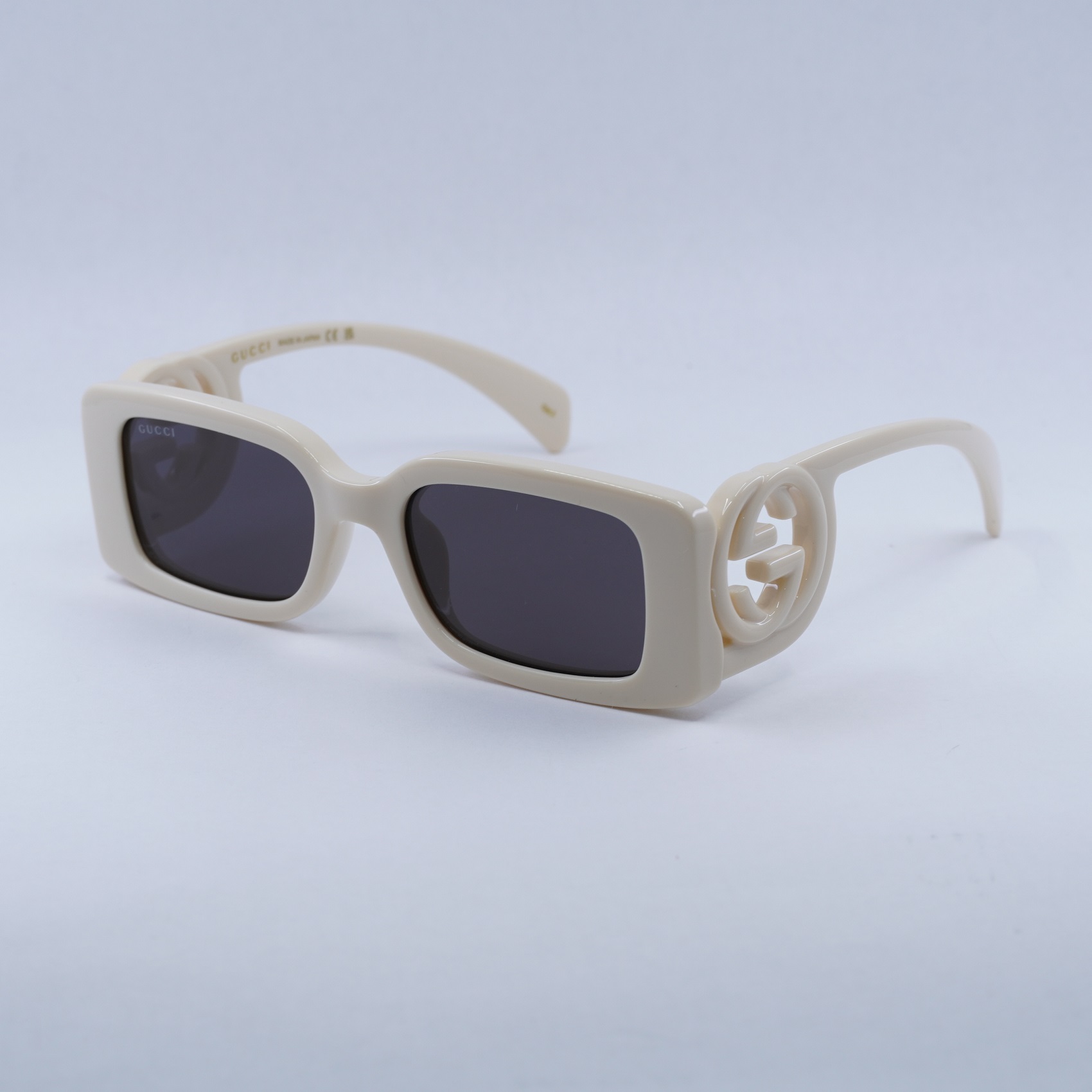 Gucci GG1325S 013 Ivory/Grey 54-19-140 Sunglasses New 