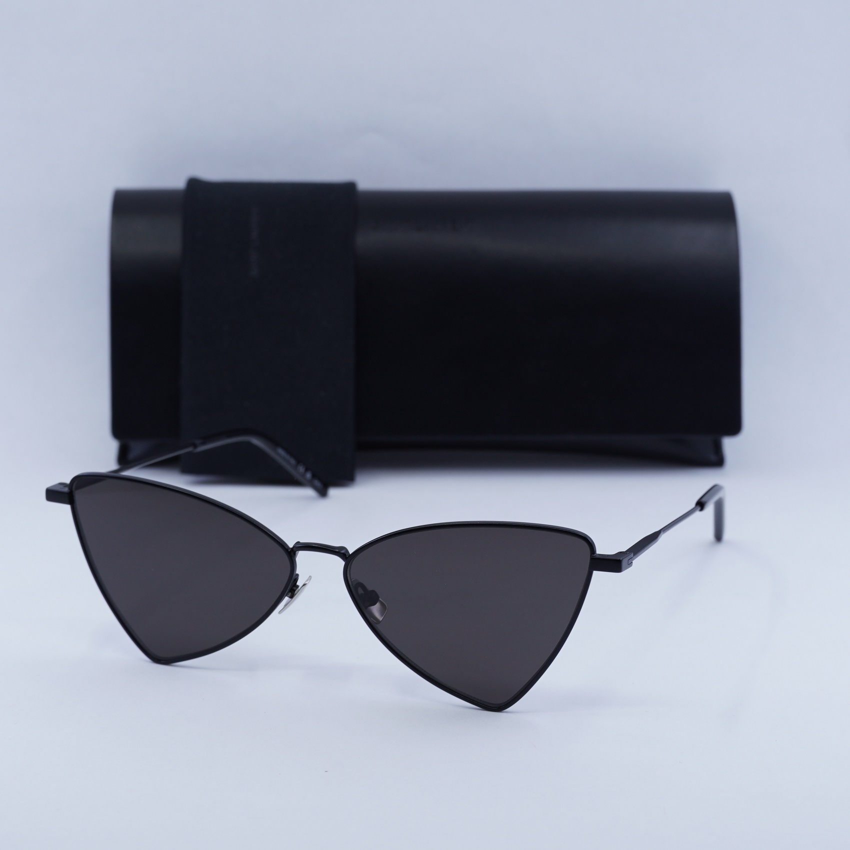 NEW Saint Laurent SL303 Jerry Sunglasses in Black Saint Laurent SL 303 Jerry 004 Gold Sunglasses — The luxury  main image 4