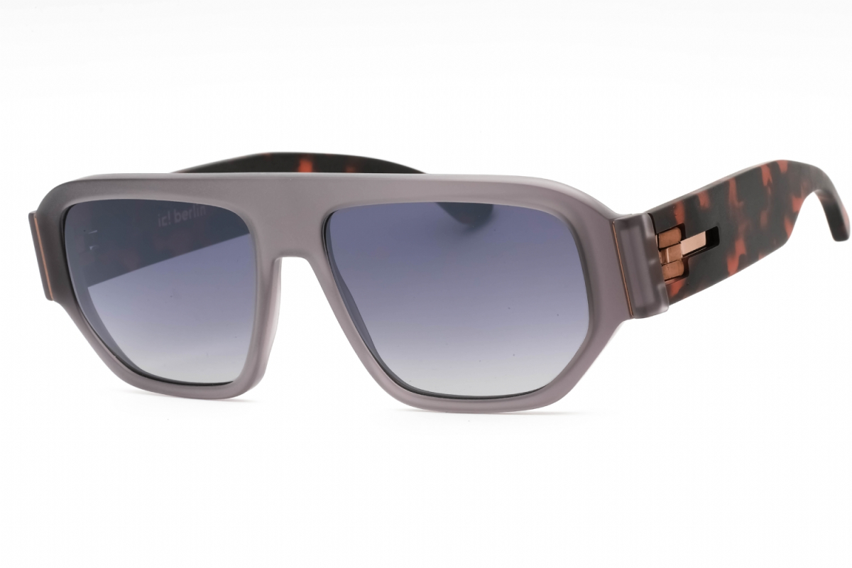 NEW IC! BERLIN SAM A0682 790 SUNGLASSES ECOBLACK UNISEX EYEWEAR ic! berlin Sam Sunglasses A0682 847 Ecohoney Matt - eye-oo.com main image 4