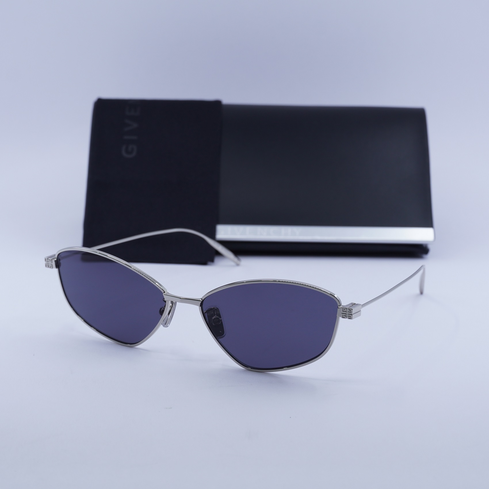 Givenchy GV40059U 16A Shiny Palladium/Grey 59-15-140  display picture 2