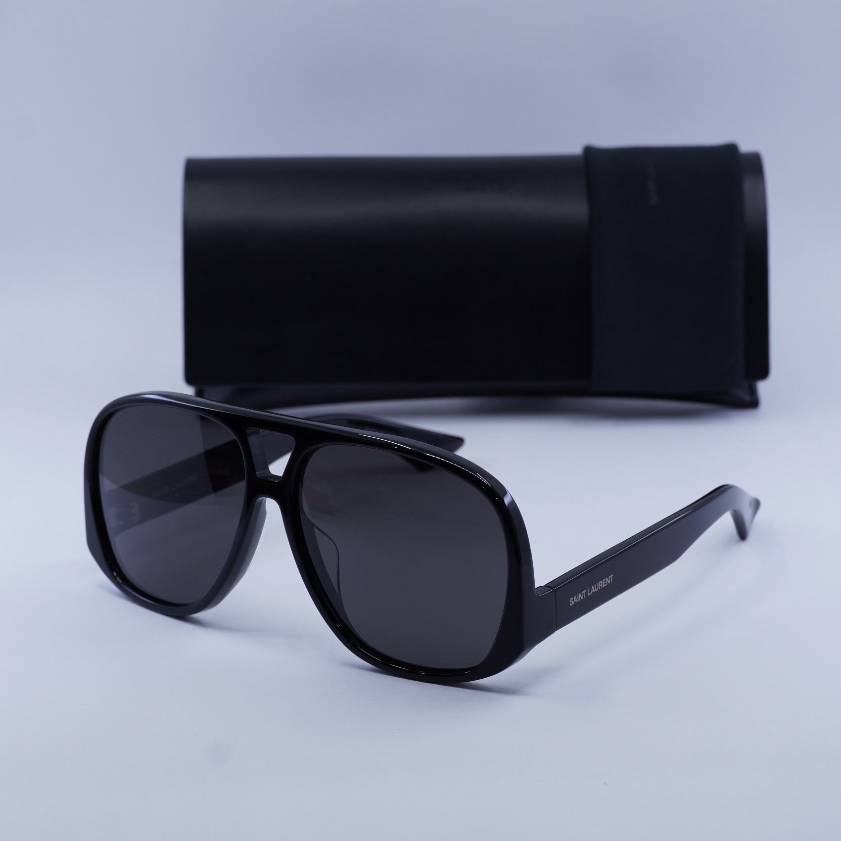 NEW SAINT LAURENT SL652/F SOLACE 001 UNISEX BLACK SUNGLASSES SL 652/F SOLACE 001 Saint Laurent SL 652 SOLACE 001 – Unisex Sunglasses – JP OPTICA main image 4