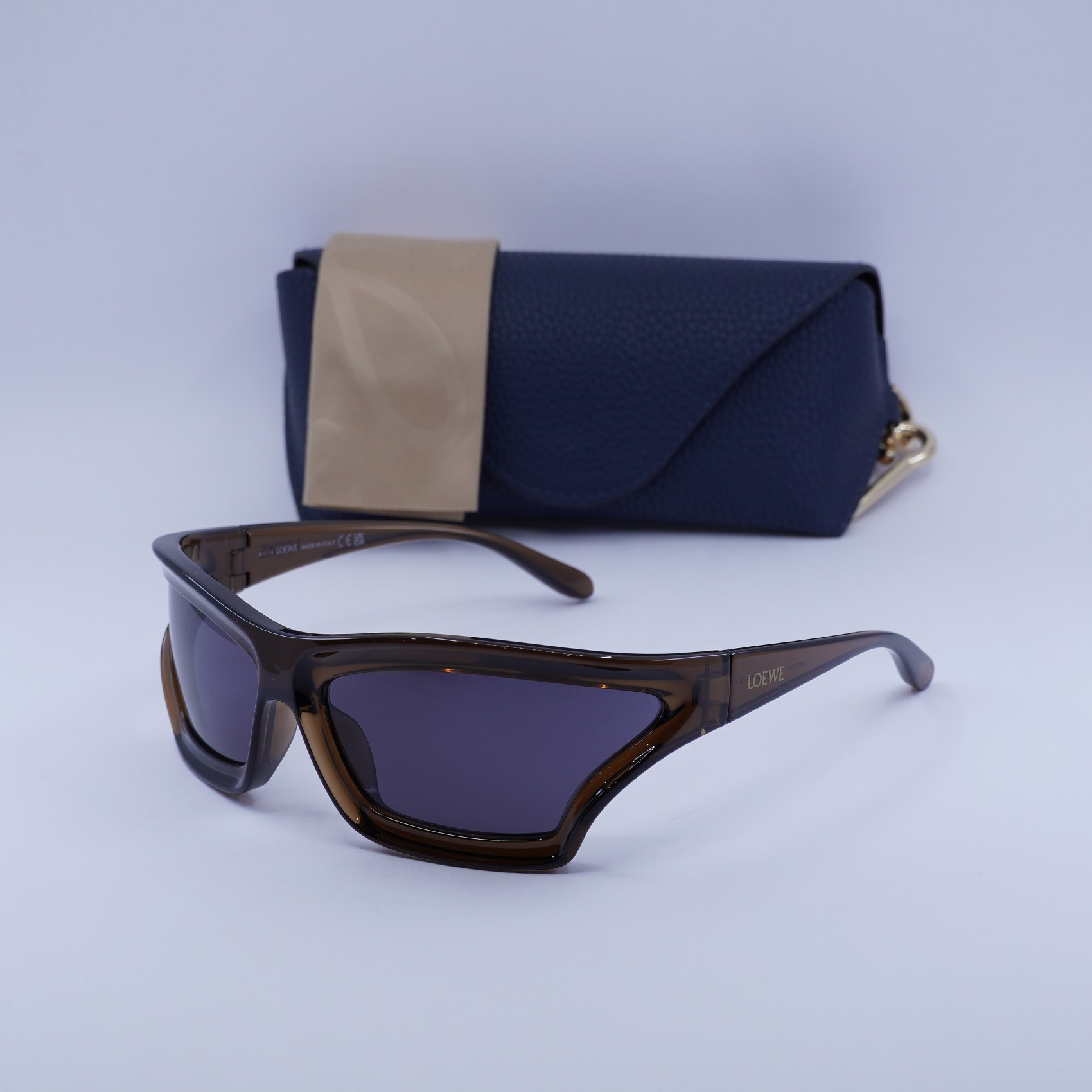 New Loewe LW40143U 47A Shiny Transparent Brown/Grey 70-17  display picture 2