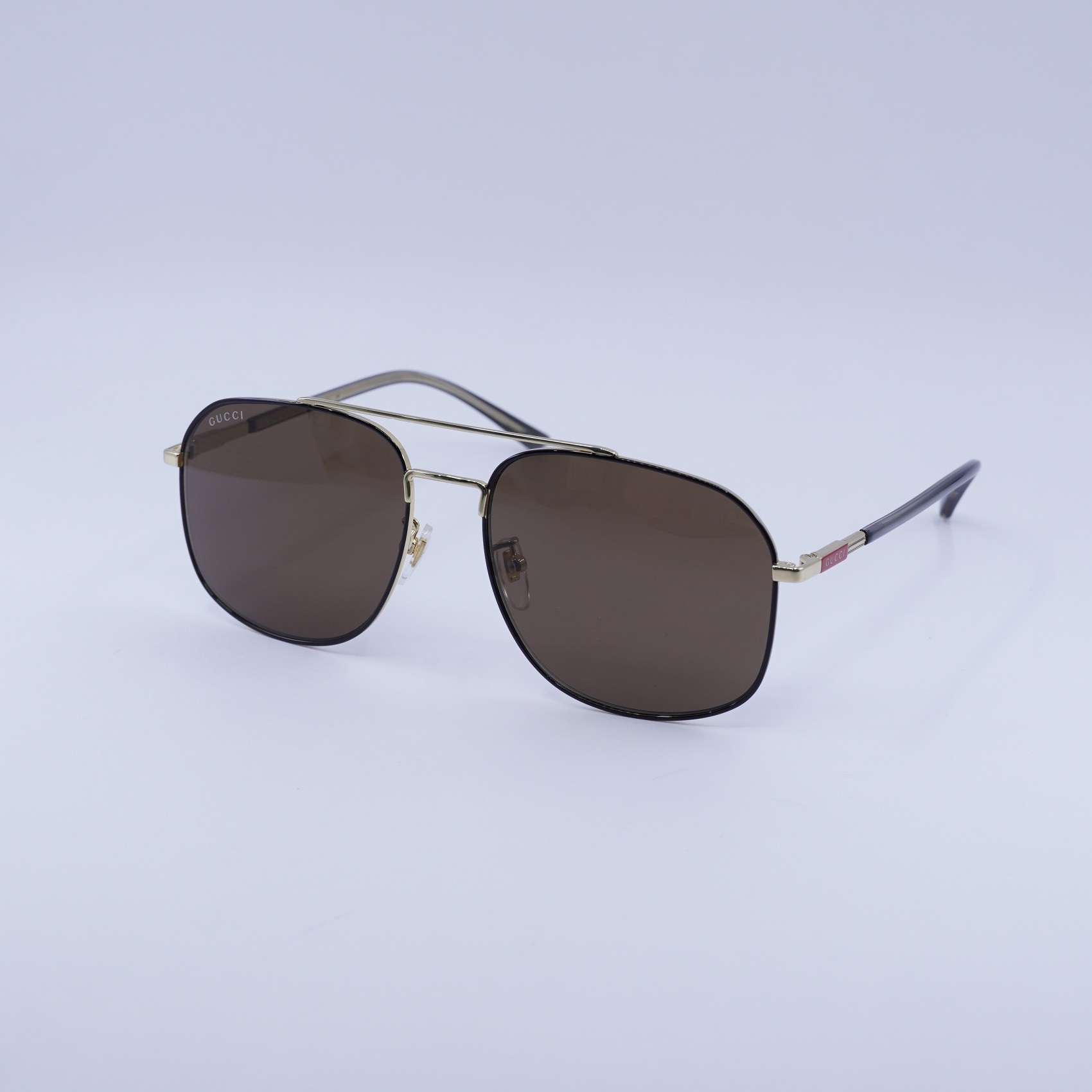 OLDGUCCI サングラス Gucci GG1351S 004 Black/Gold/Brown 59-17-145 Sunglasses New