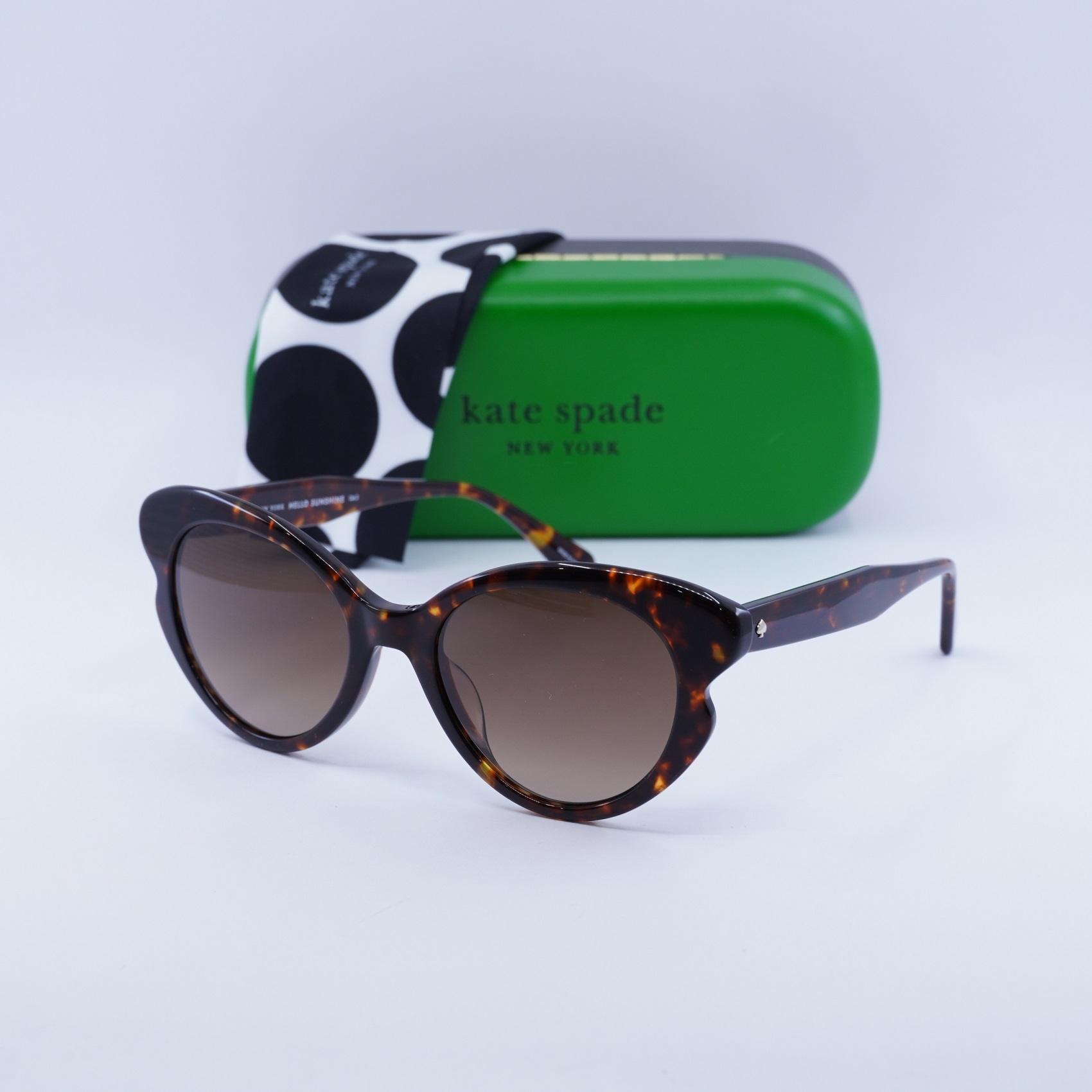 New Kate Spade ELINA/G/S 0086 HA Havana/Brown Gradient 53-20  display picture 1