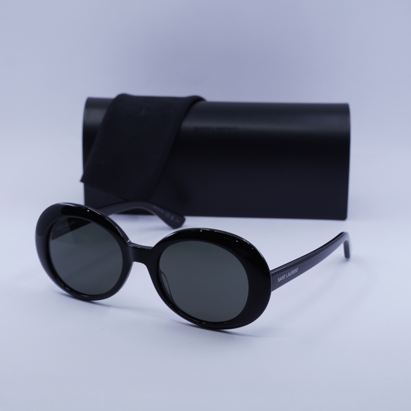 Saint Laurent SL98 CALIFORNIA 002 Shiny Black/Grey 54-21-145