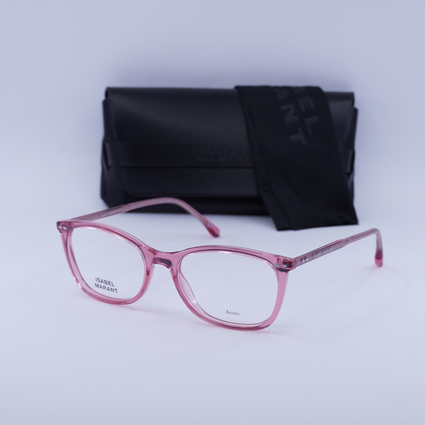 NEW Isabel Marant IM0025 0TJV 00 Transparent Pink 53mm  display picture 3