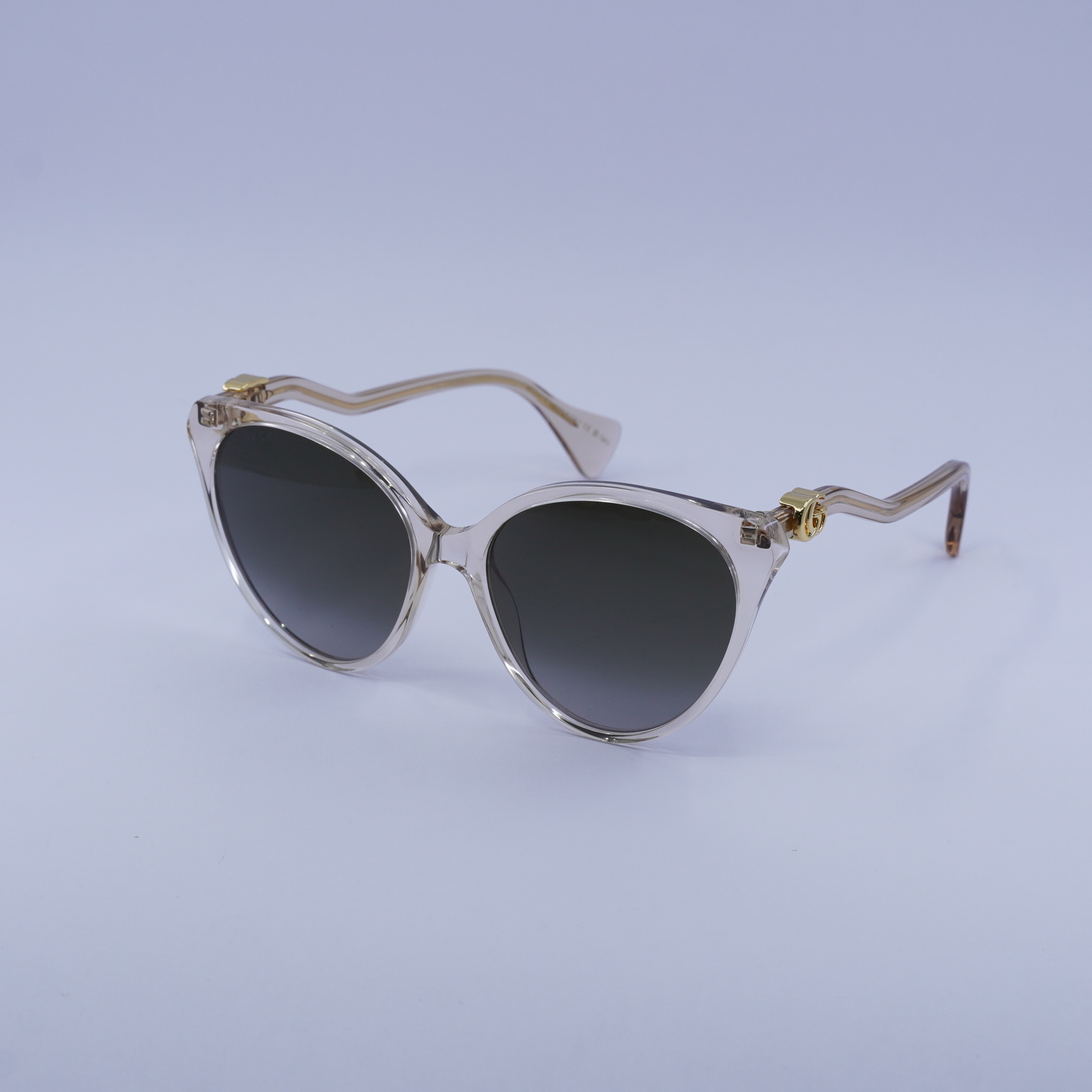 Gucci GG1011S 006 Transparent Pink/Brown Gradient 57-17-140
