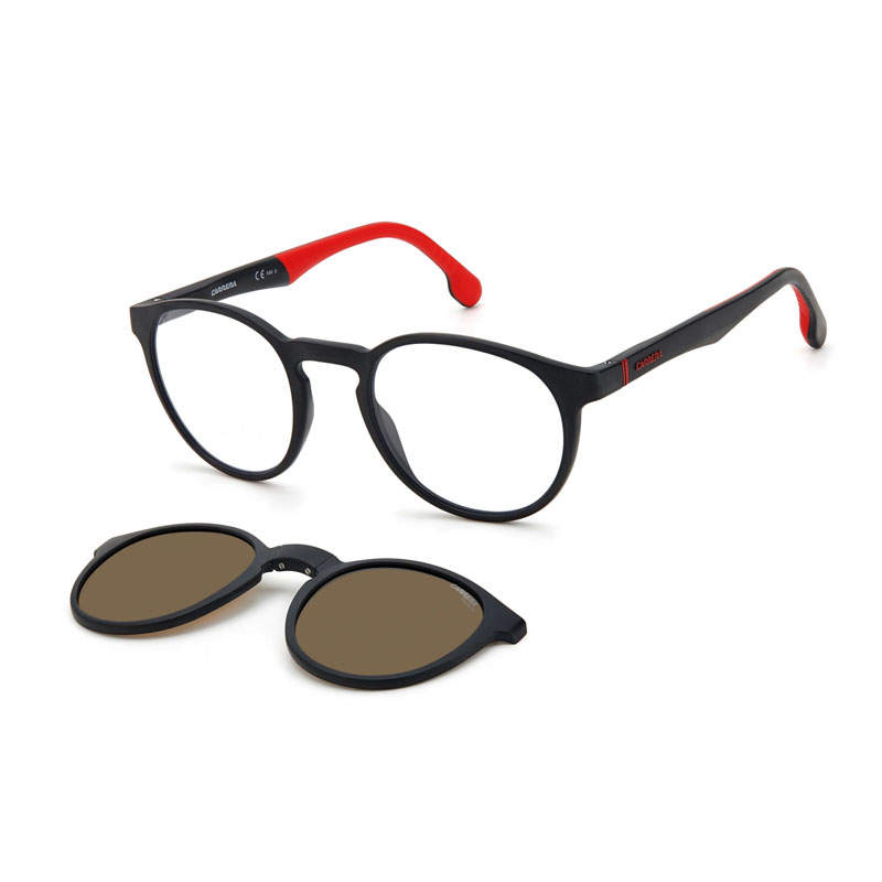 New Carrera CA 8044/CS 0003 SP Black/Clear with Magnetic  display picture 2