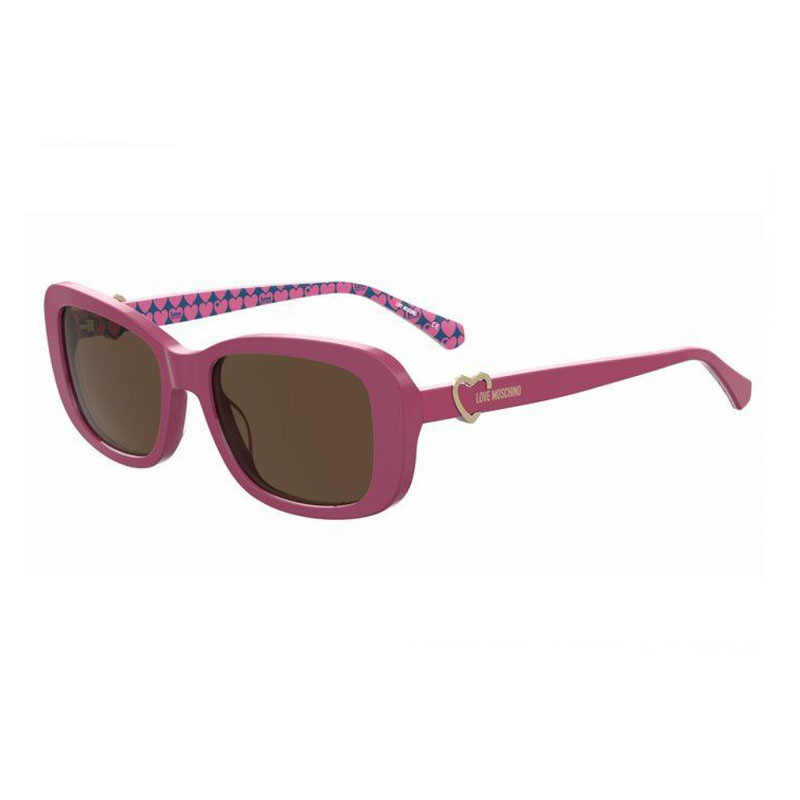 New Moschino Love Sunglasses 
MOL060/S 0MU1 70 Fuchsia/Brown NWT Amazon.com: Sunglasses Moschino Love Mol 021 /S 0KB7 Gray  main image 4