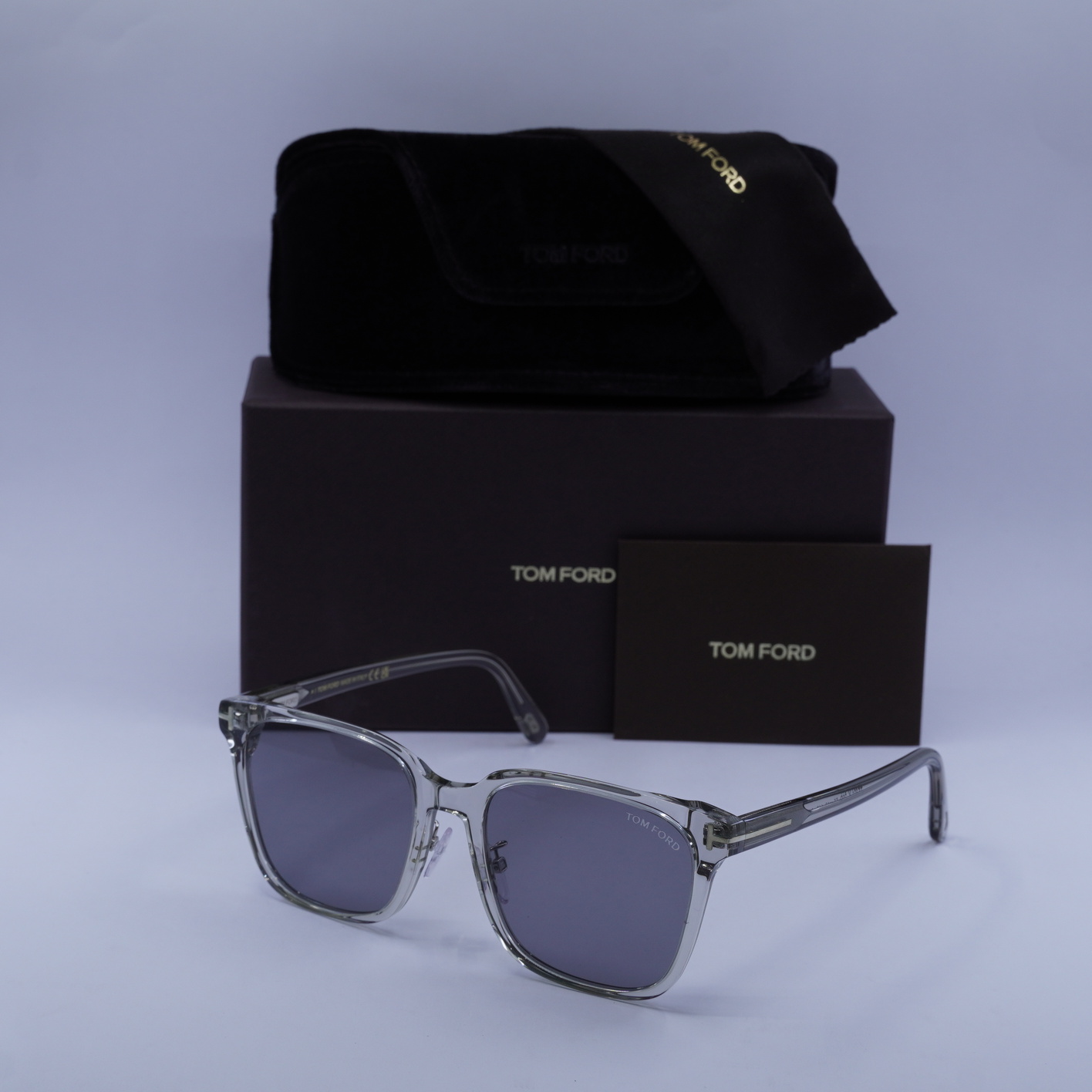 Tom Ford Black Smoke Ladies Silver Accent Sunglasses Amazon.com: Tom Ford Women main image 4