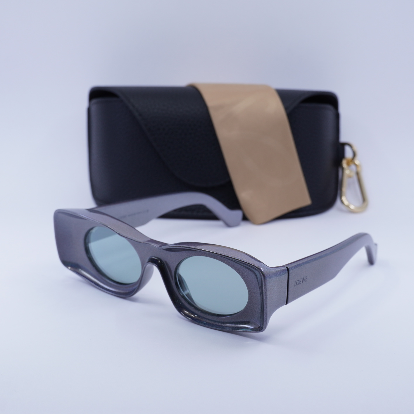 New Loewe LW40033I 05X Pearlescent Grey/Grey Mirror 49-23  display picture 3