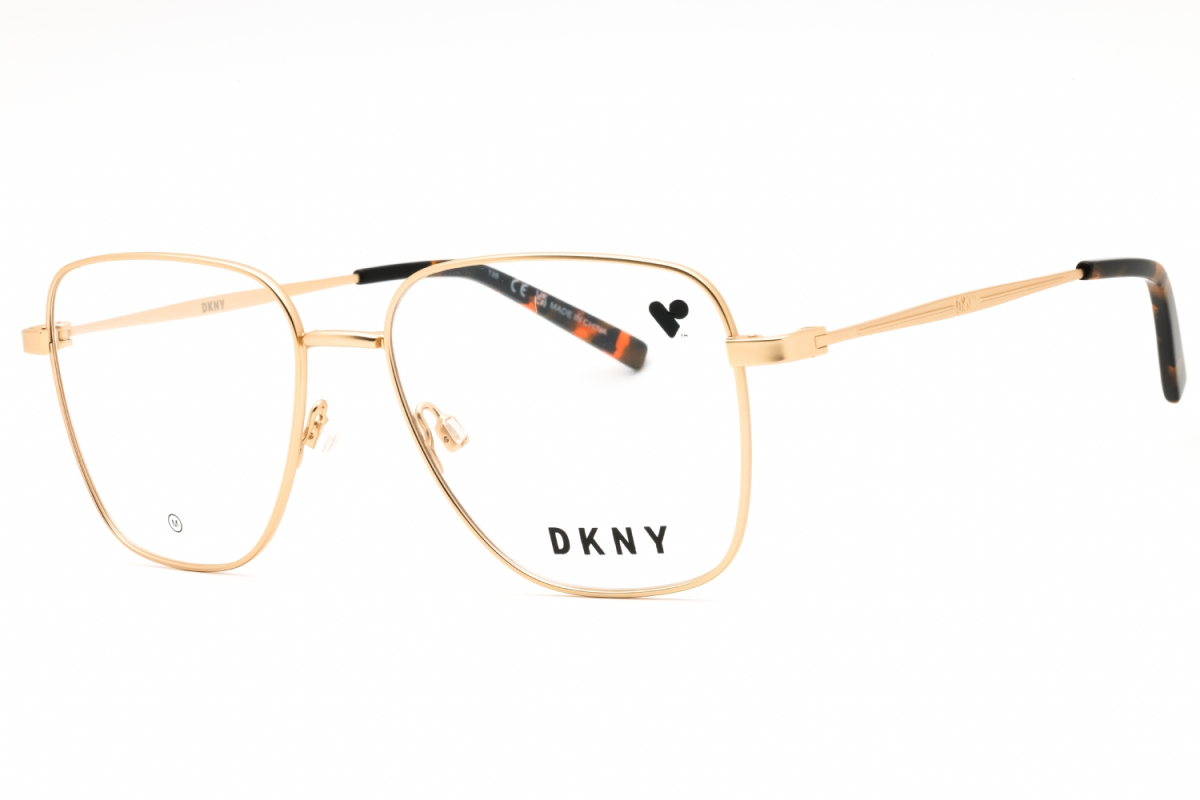 DKNY DK1031 717 Satin Gold 54mm Eyeglasses New Authentic | eBay