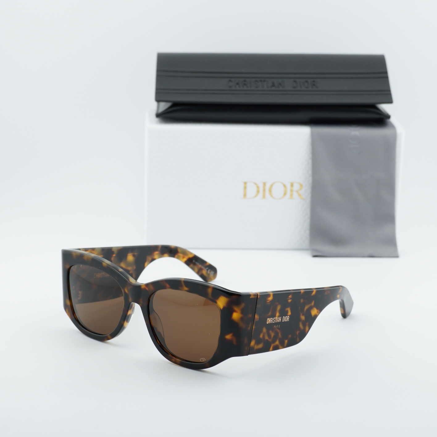 New Dior DIORNUIT S1I 24F0 Havana/Brown Gradient 54-18-135  display picture 3