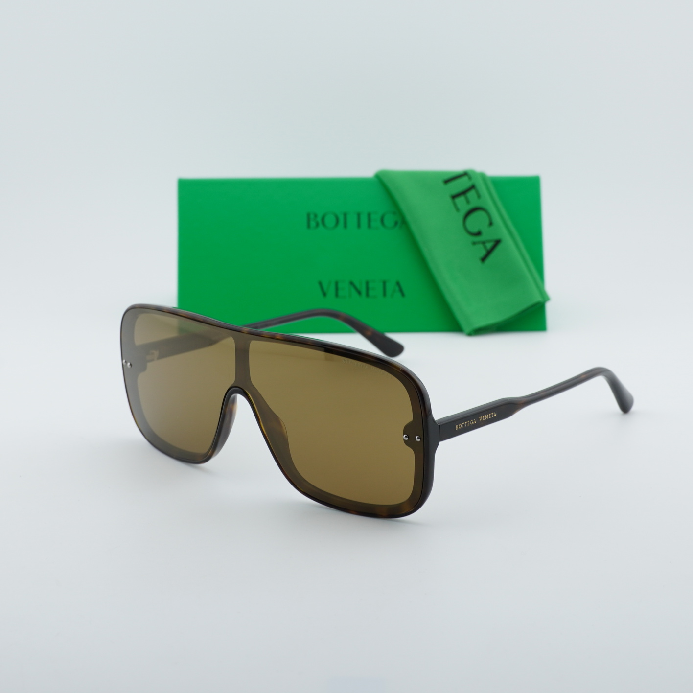 New Bottega Veneta BV0167S 003 Havana/Brown 99-0-145 Sunglasses | eBay