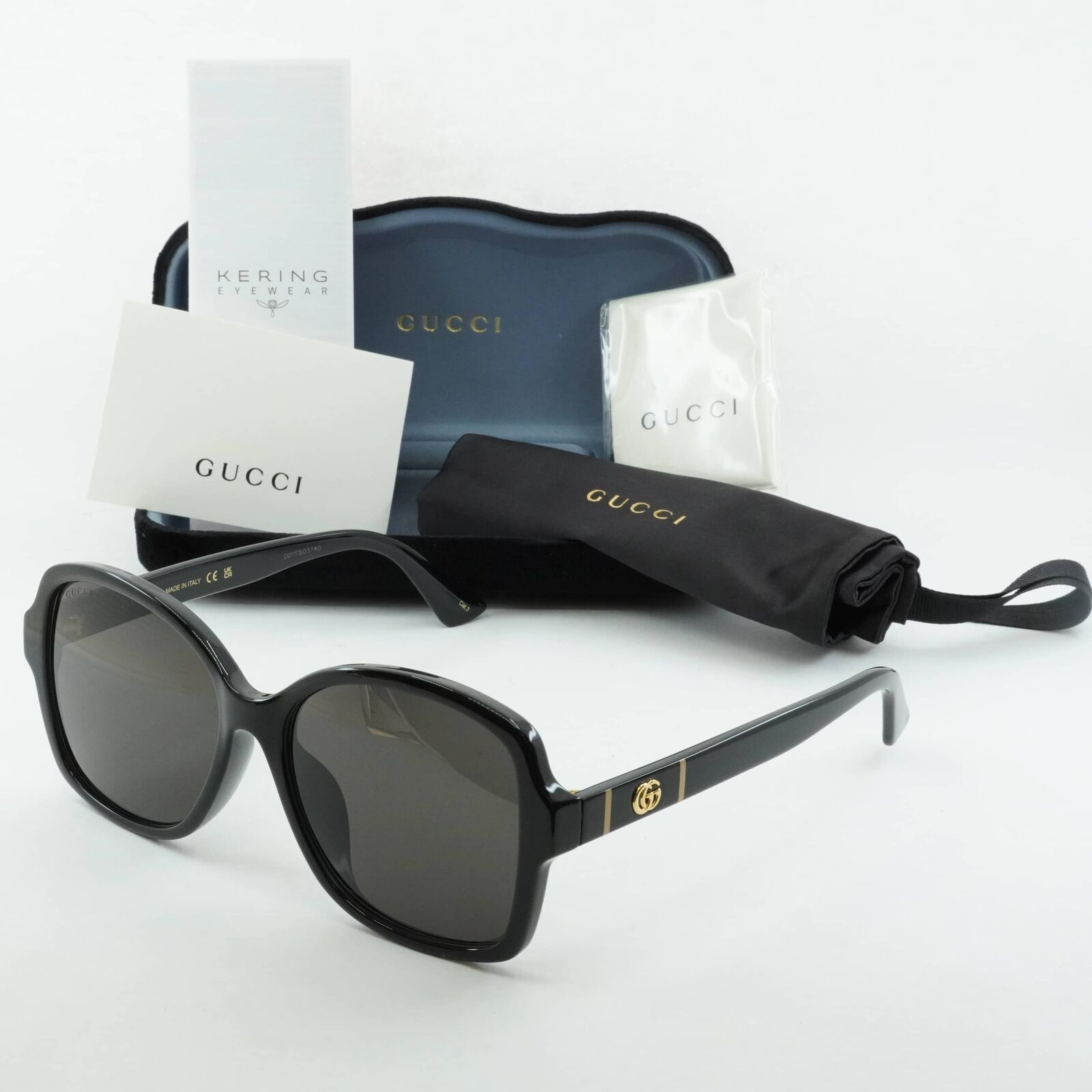 【送料&関税込】Gucci Gg Logo Sunglasses Gucci GG Logo Acetate Square Sunglasses | Neiman Marcus