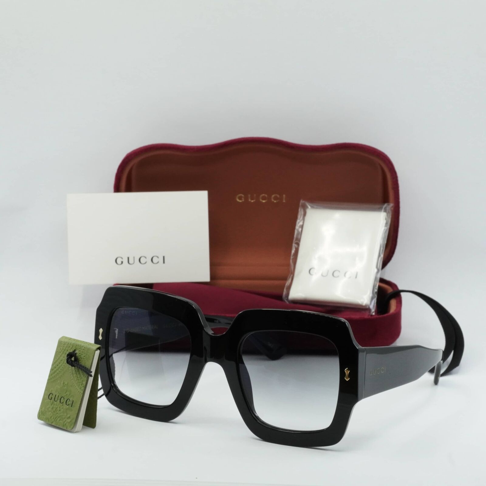 New GUCCI GG1111S 001 Black/Grey Gradient 53-25-145  display picture 1
