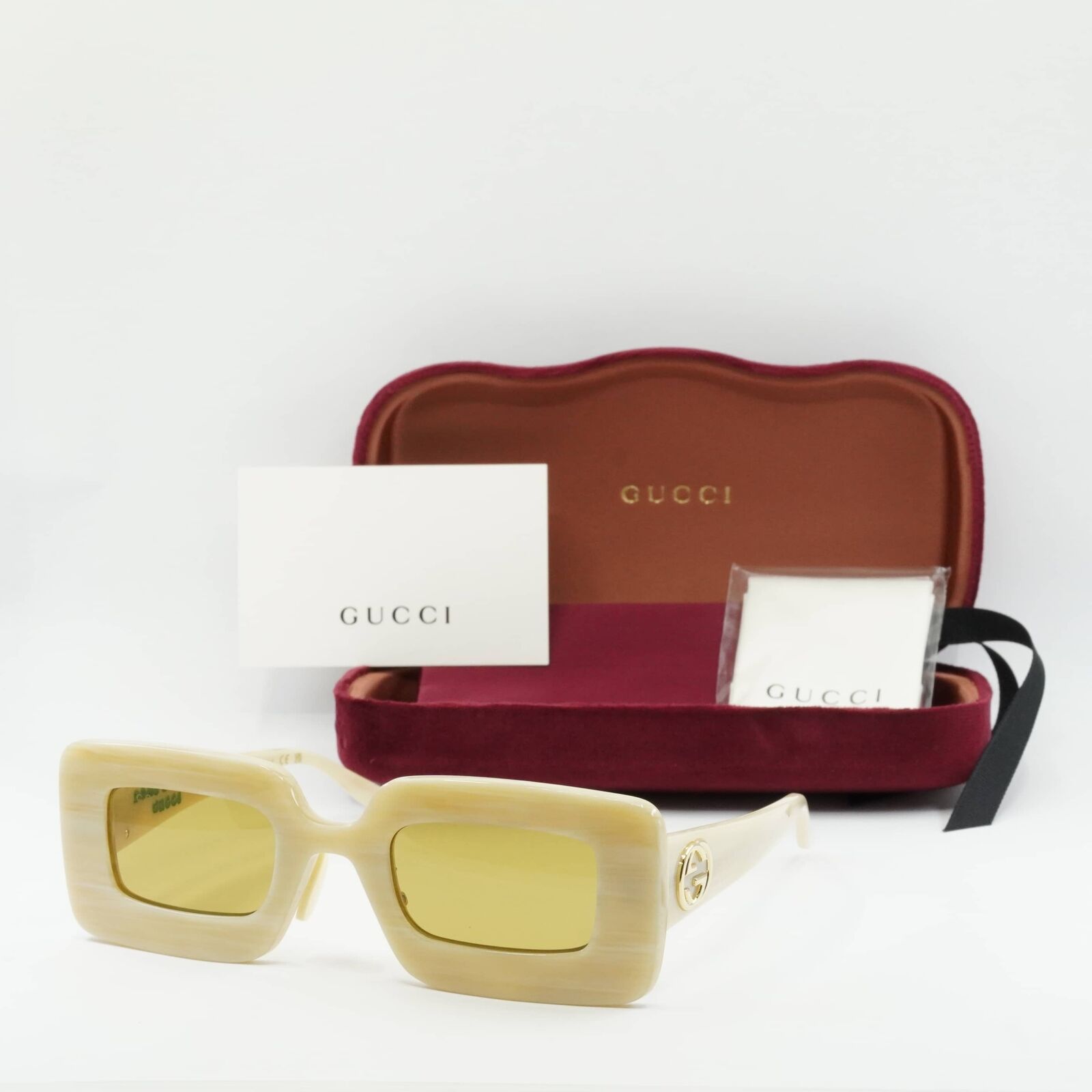 NKNIT 2023SS square sunglasses ベージュ square sunglasses | NKNIT