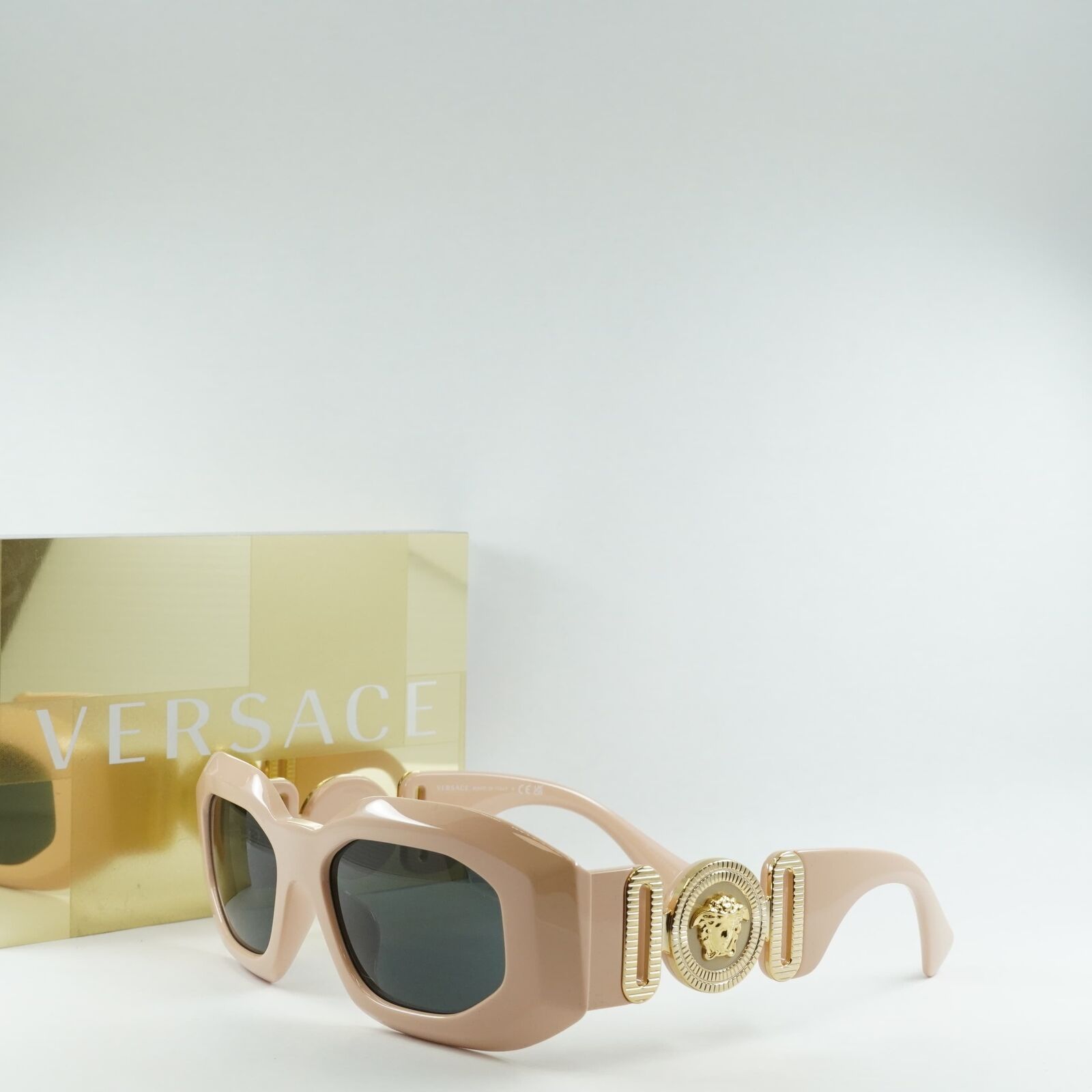 VERSACE VE4425U 536387 Pink/Dark Grey 54-18-145 Sunglasses  display picture 2